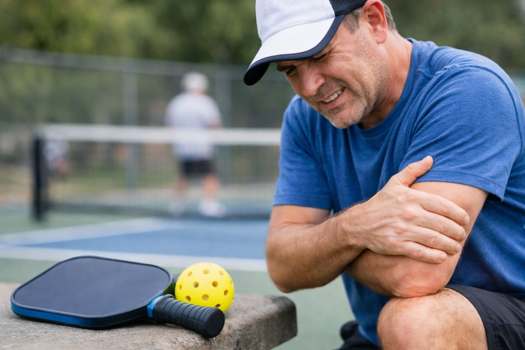Người mới chơi pickleball sai kỹ thuật – vì sao dễ bị hội chứng Tennis Elbow?