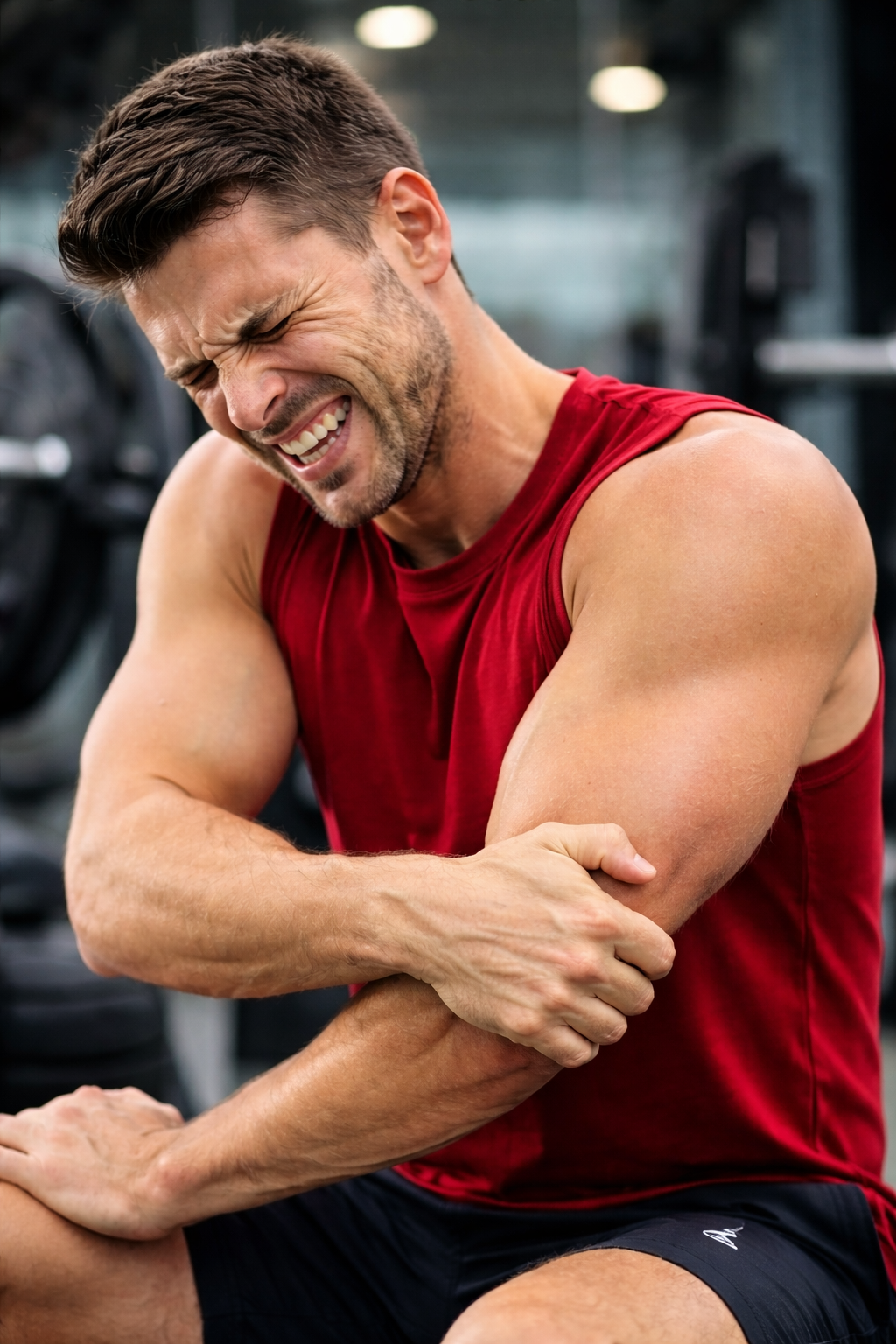 Vì sao tập gym dễ đau khuỷu tay? Chuyên gia chỉ ra sai lầm bạn đang mắc